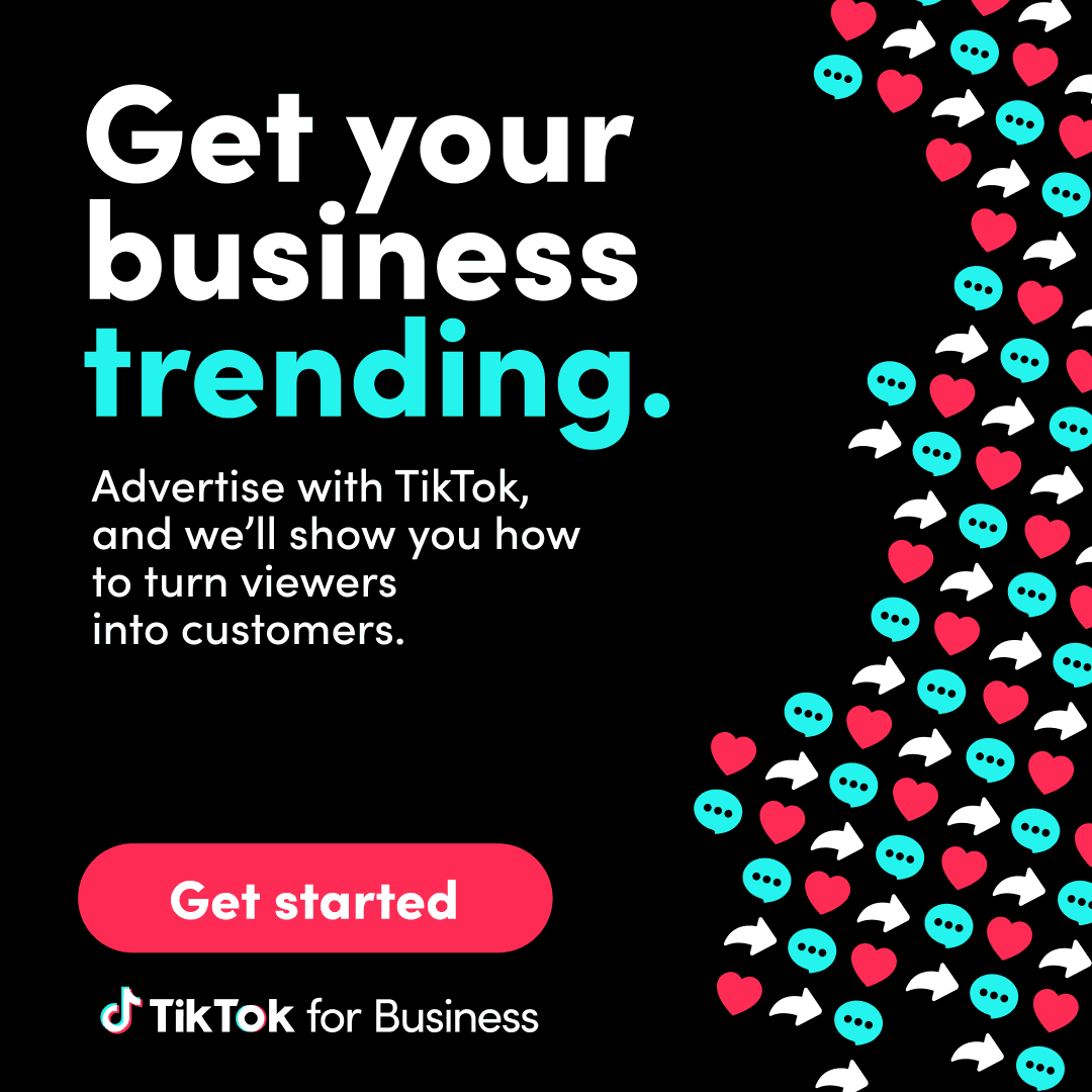 Official TikTok for Business Partner Banner